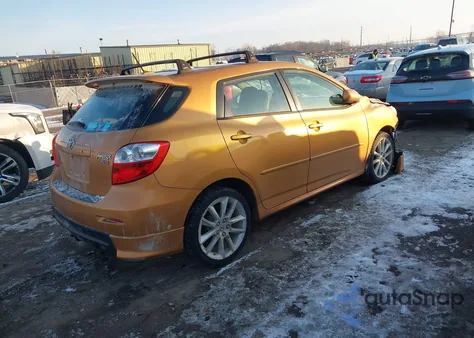 2009 Toyota Matrix Xrs from USA, damaged, VIN 2T1GE40E09C003423